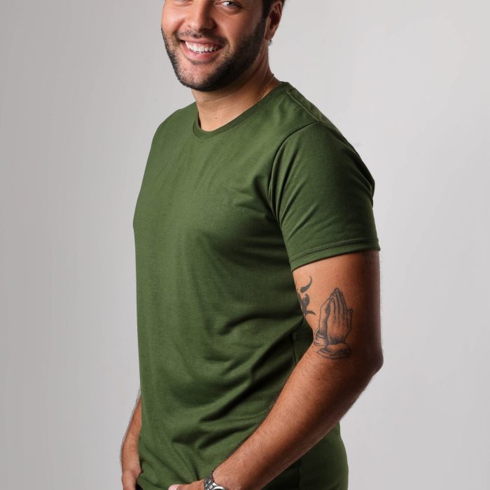 Camiseta Malha Fria PV - Verde Escuro